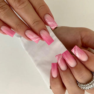  Romantic Red Lips Valentine's Day Press-On Nails cashymart