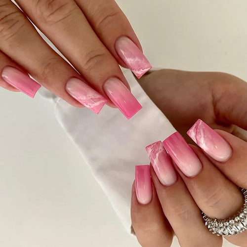  Romantic Red Lips Valentine's Day Press-On Nails cashymart
