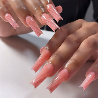  Romantic Red Lips Valentine's Day Press-On Nails cashymart