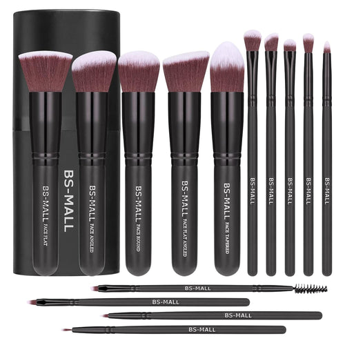 Rose Gold Glam Makeup Brush Set cashymart