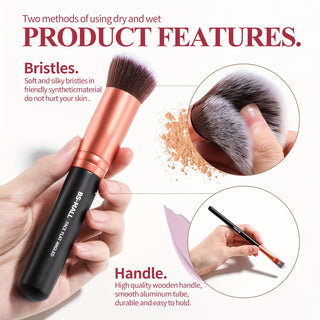  Rose Gold Makeup Brushes with Case cashymart