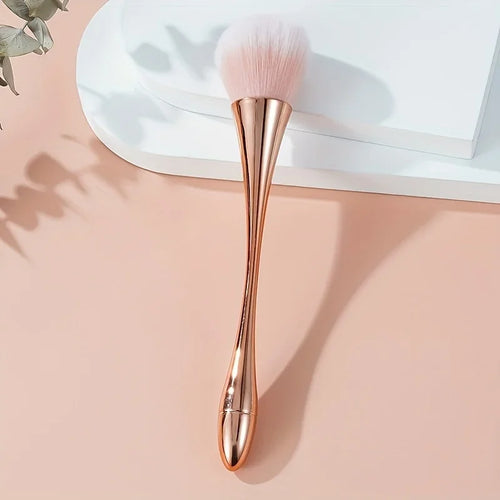  Rose Golden Fan Makeup Brush Set cashymart