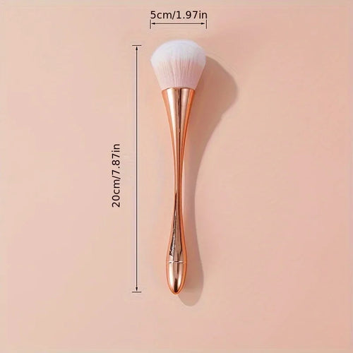  Rose Golden Fan Makeup Brush Set cashymart
