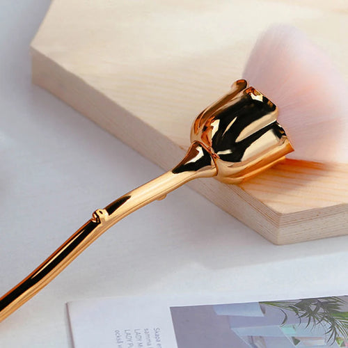  Rose Loose Powder Makeup Brush Set cashymart
