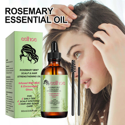  Rosemary Hair Growth Oil & Brush cashymart