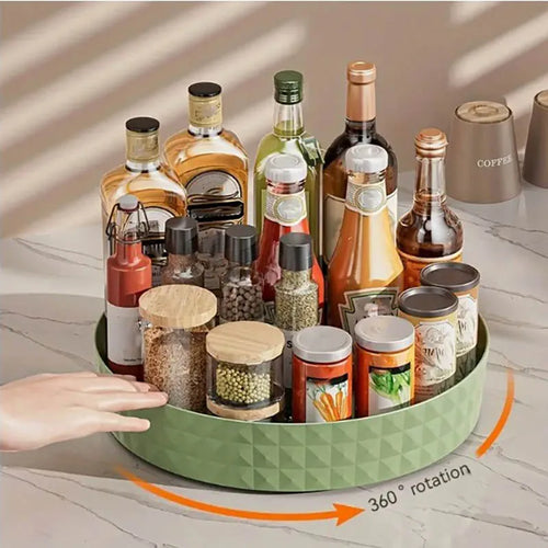  Rotating Spice Rack Organizer for Kitchen cashymart