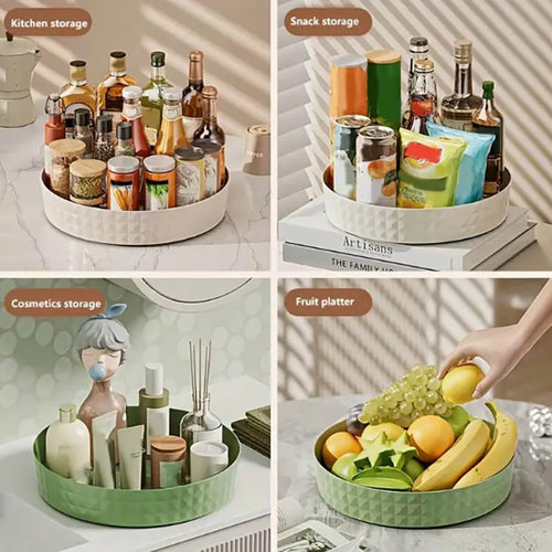  Rotating Spice Rack Organizer for Kitchen cashymart