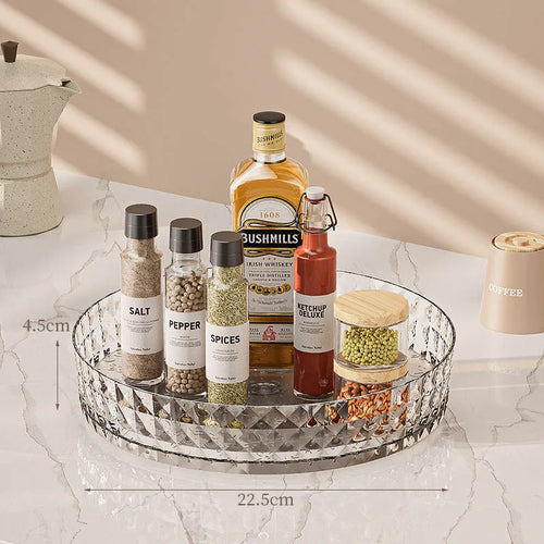  Rotating Spice Rack Organizer for Kitchen cashymart