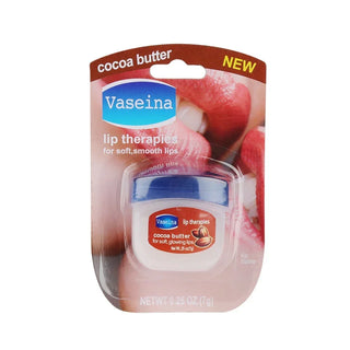  Natural Long-lasting Vaseline Lip Balm for Nourished, Cracked Lips - 7g cashymart