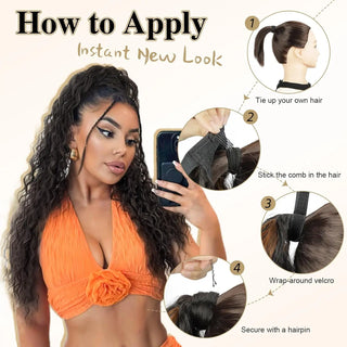  Synthetic Corn Wave Ponytail Extension cashymart