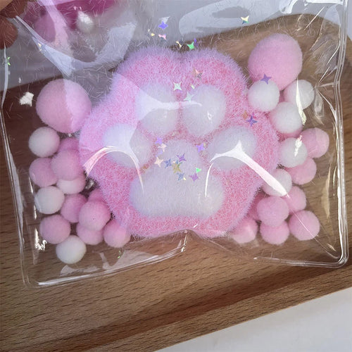 Kissan tassu mochi pehmeä fidget-lelu pehmolelu