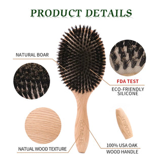  Boomslife Boar Bristle Brush cashymart