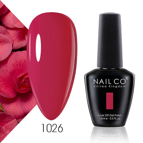 NAILCO 15ml UV Gel Topplack och Baslack Set