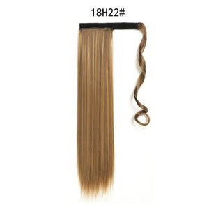 Synthetic Straight Long Ponytail Extensions