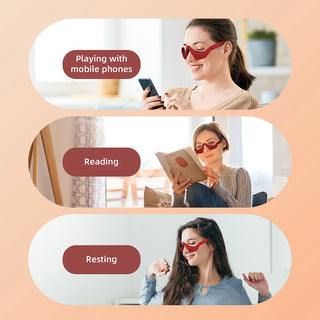 Red Light Therapy Eye Massager
