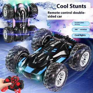  Remote-Controlled Double-Sided Drift Stunt Car with Lights & Sounds cashymart