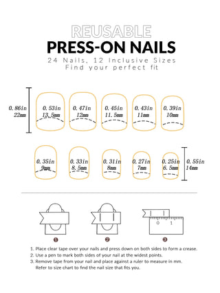  White Long Square French Press Nails cashymart