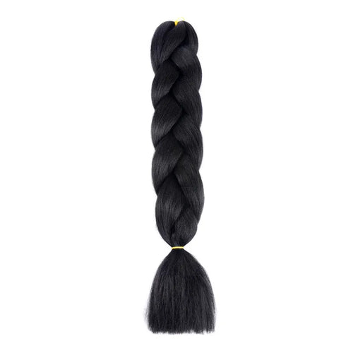 Extensiones de Cabello para Trenzar Sintético de 24 Pulgadas y 100g