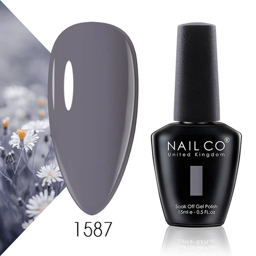NAILCO 15ml UV Gel Topplack och Baslack Set