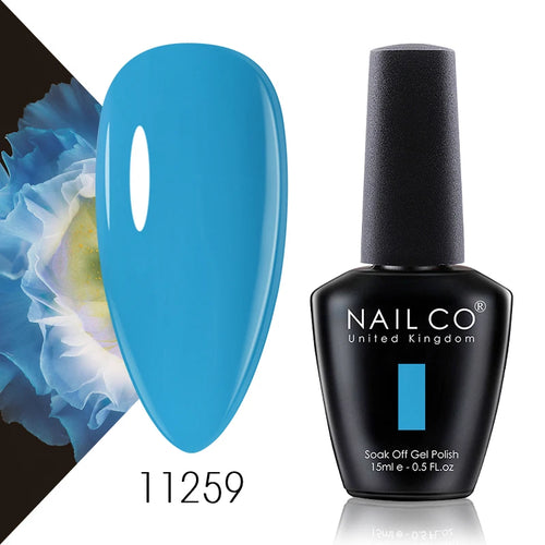 NAILCO 15ml UV Gel Topplack och Baslack Set