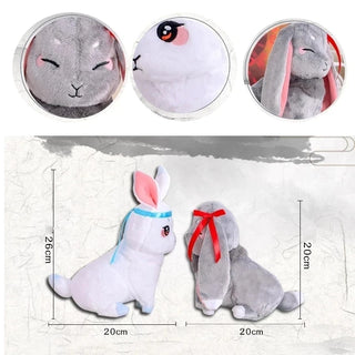 Wei Wuxian & Lan Wangji Bunny Plush