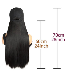  24 Inch Synthetic Long Straight Wig for Women cashymart