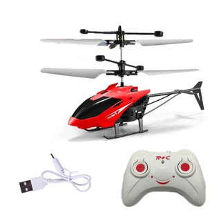  Safe & Fun Rechargeable Mini RC Helicopter Drone cashymart