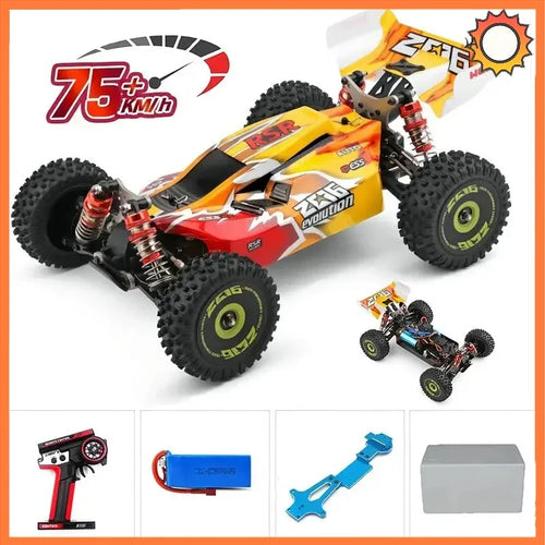 سيارة RC WLtoys 144001 1:14 عالية السرعة - مغامرة طرق وعرة بسرعة 60 كم/س