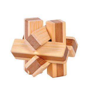  Wooden Brain Teaser Game cashymart