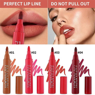  Makeup Lipstick Lips Dye Marker Pen Long-lasting Hydrating cashymart