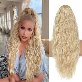  Long Curly Wavy Ponytail Hair Extension cashymart