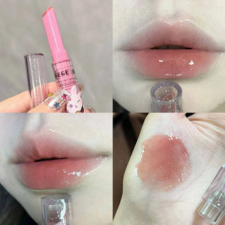  Solid Lip Gloss Gege Bear Garden Pink Rabbit Lip Balm Set cashymart