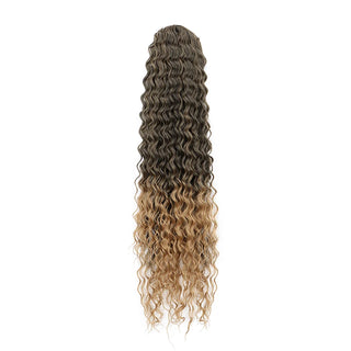  Synthetic 22 Inch Kinky Curly Ponytail Clip In cashymart
