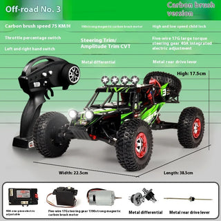  High-Speed 4WD RC Climbing Car with Remote Control & Charger cashymart