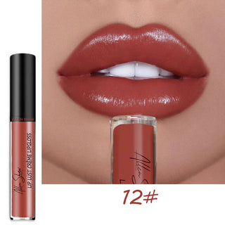  12 Colors Sexy Women Lipstick Waterproof Long Lasting Lip Gloss cashymart