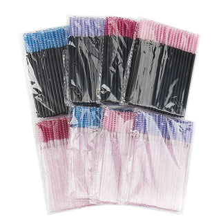  50Pcs Disposable Eyelash Brushes Set cashymart