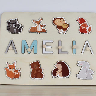  Wooden Name Puzzle for Kids cashymart