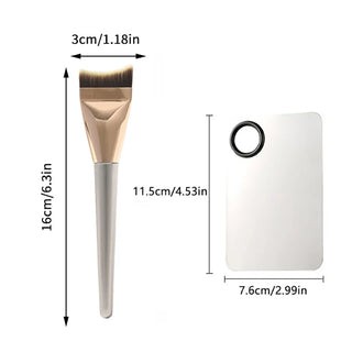  Angle Foundation Brush Makeup Palette Set cashymart