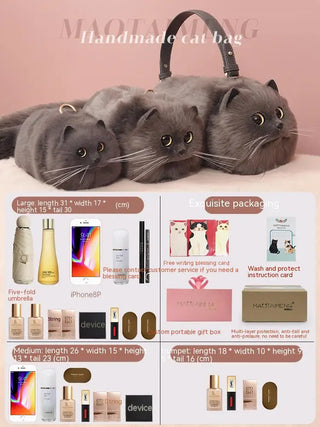  Charming Cat Doll Sling Bag cashymart