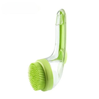 Dog Bath Brush with Shampoo Dispenser