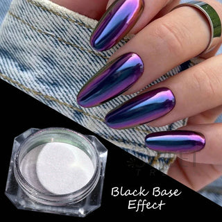  Rainbow Mirror Nails Glitter Powder Set cashymart