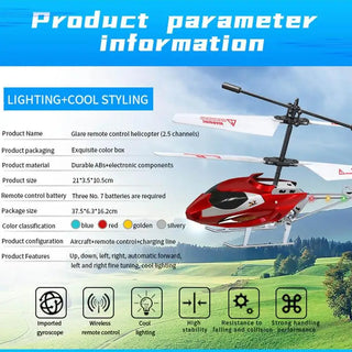  Kids' RC Helicopter cashymart