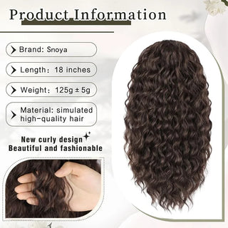  Synthetic Drawstring Ponytail Extension 18 Inch Afro Curly Fluffy Hairpiece cashymart