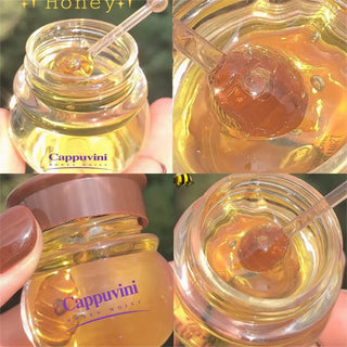  10ML Honey Lip Oil Smoothing Lip Sleep Repair Balm cashymart