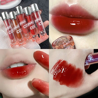  PINK COCO Mirror Water Lip Gloss Lip Glaze for Women cashymart