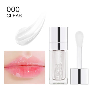  Hot Clear 6ml Crystal Jelly Lip Oil Plumper Gloss Makeup cashymart