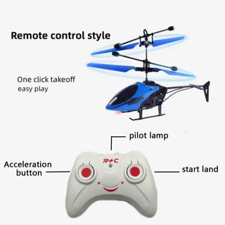 Gesture-Controlled Mini RC Helicopter