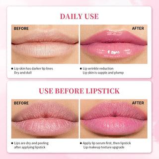  Ibcccndc Pink Lip Serum Lotion Moisturizes And Plumps Lips cashymart