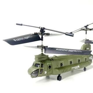 Military Green RC Chinook Helicopter