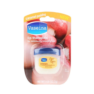  Natural Long-lasting Vaseline Lip Balm for Nourished, Cracked Lips - 7g cashymart